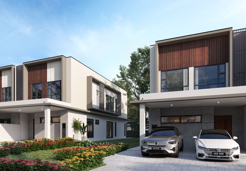 An artist’s impression of “Fir” at The Kews.