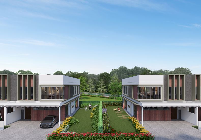 An artist’s impression of “Birch” at The Kews.