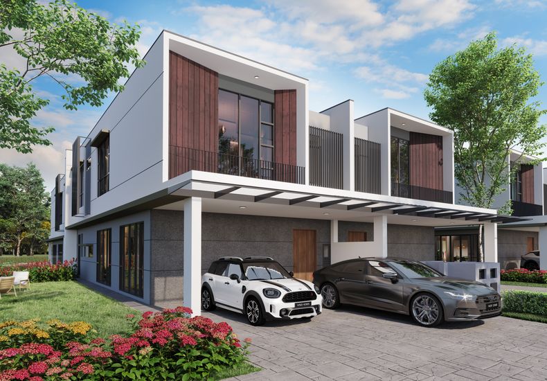 An artist’s impression of “Cassia” at The Kews.